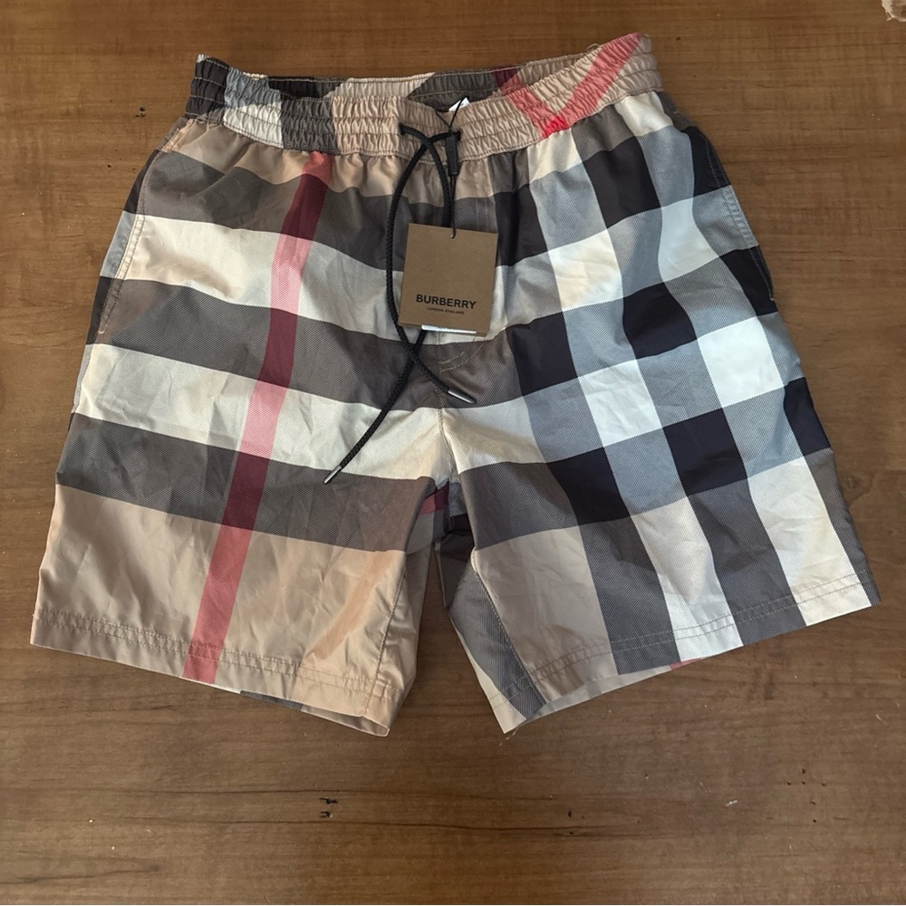 Burberry men’s swim trunks size small